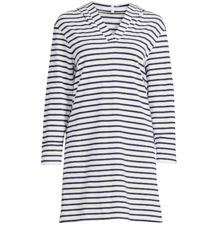 Long Sleeve Hooded Cover-Up | What to Wear at the Pool